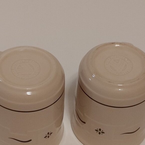 Longaberger WOVEN TRADITIONS Blue12 oz Mug, 4", USA, Woven Basket Raised… - Picture 6 of 6